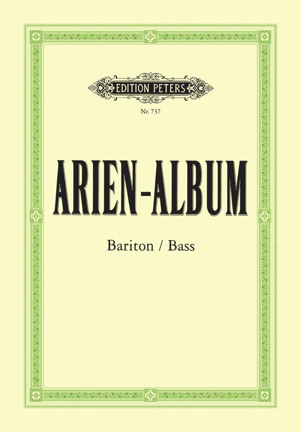 Arien Album Bariton(Bas)